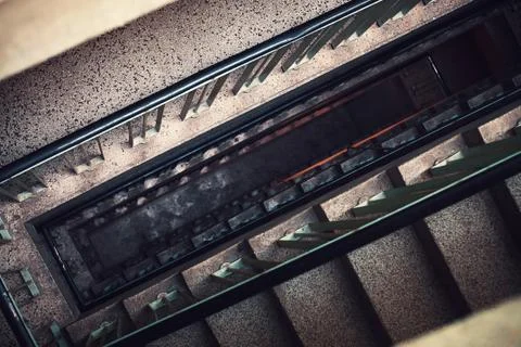 Old Building Staircase 写真素材