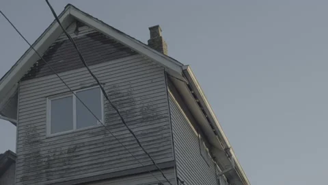 Old building at sunset Stock Footage 226426108