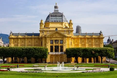 Old building in Zagreb Stock Photos