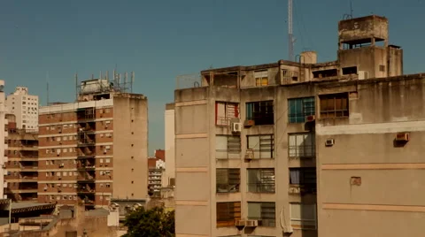 Old buildings Stock Footage 41877527