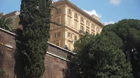 Old buildings Rome Stock-Footage 146810645