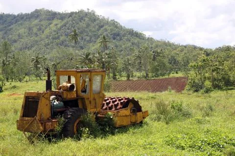 Old buldozer Stock Photos