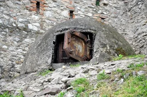 Old bunker Stock Photos