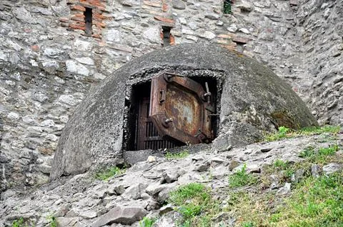 Old bunker Stock Photos