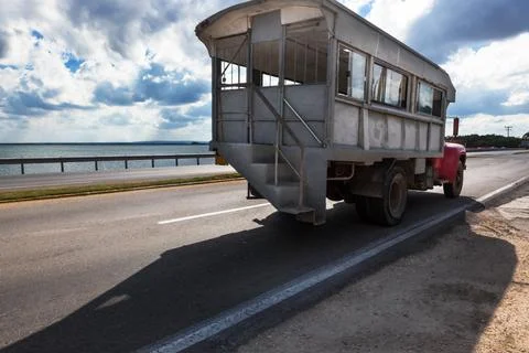 Old bus Stock Photos