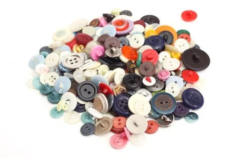 Old buttons Stock Photos