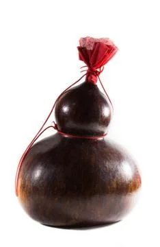 Old calabash 스톡 사진