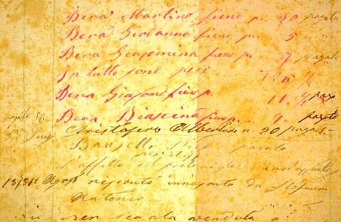 Old calligraphy Stock Illustration