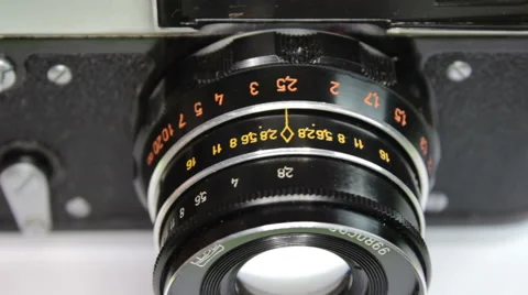 Old Camera 4 Stock Footage 43641656