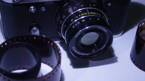 Old Camera 5 Vídeo Stock 60761620