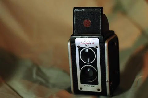 Old Camera on Background Stock-Fotos