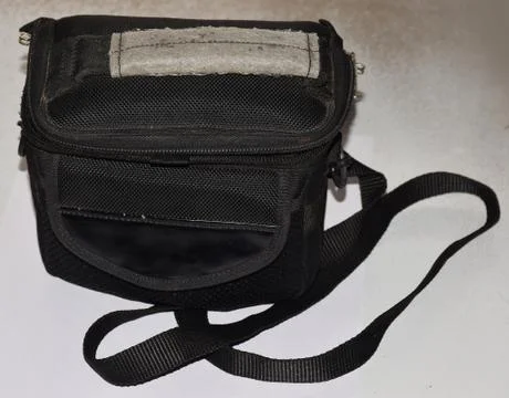 Old Camera Bag Foto stock