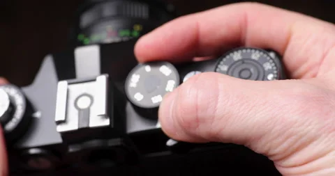 Old camera check Stock Footage 156858493