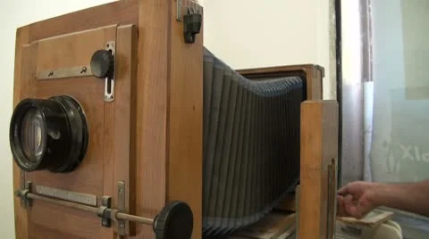 The old camera. Stock Footage 8848628