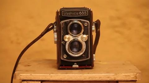 OLD CAMERA Stock Footage 48963120