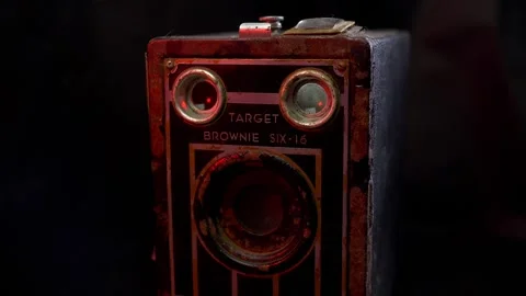Old camera Stock Footage 144034335