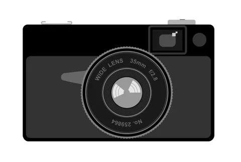 Old camera Stock Illustration