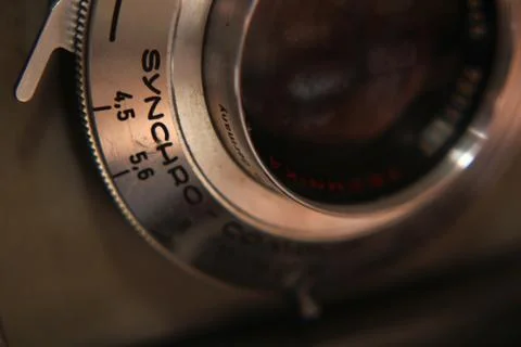 Old Camera Lens Stock Photos