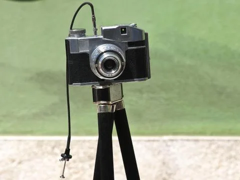 Old camera Stock Photos