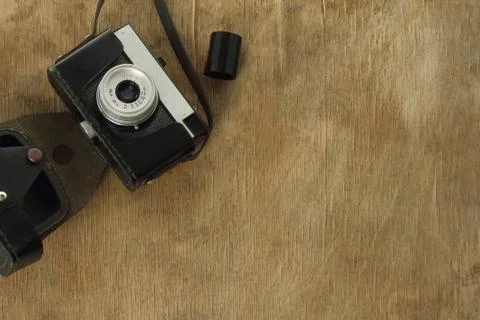 Old camera . Stock Photos