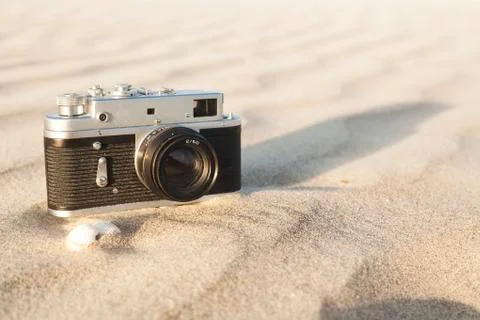 Old camera Stock Photos