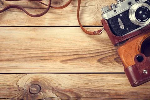 Old camera Stock Photos