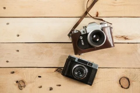 Old camera Stock Photos