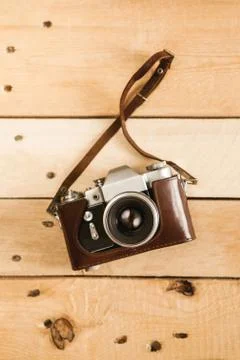 Old camera Stock Photos