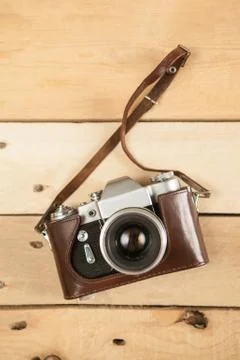Old camera Stock Photos