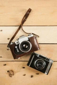 Old camera Stock Photos