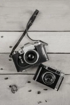 Old camera Stock Photos