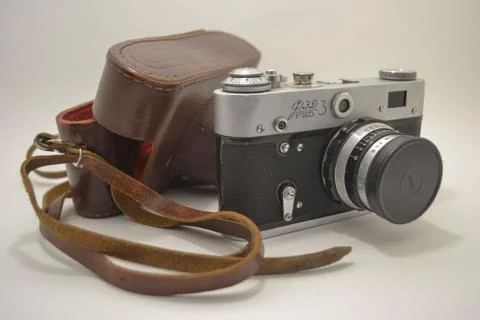 Old camera 스톡 사진