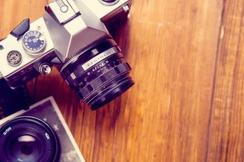 Old camera Foto stock