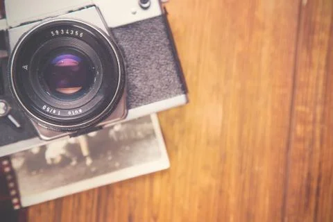 Old camera Foto stock