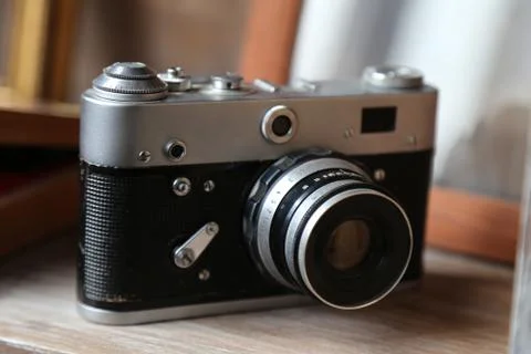 Old camera retro Stock Photos