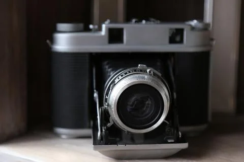Old camera retro Stock Photos