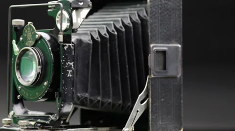 Old camera vintage Stock Footage 34233555