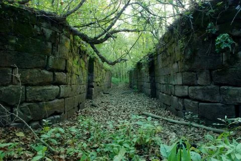 Old Canal Lock Stock Photos