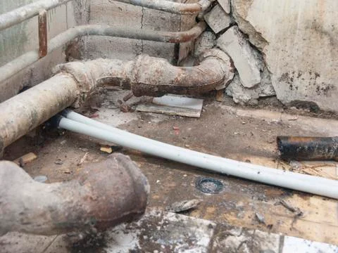 Old canilization pipes Photos