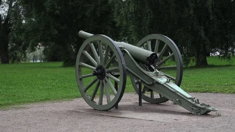 Old Cannon Stock Footage 79849920