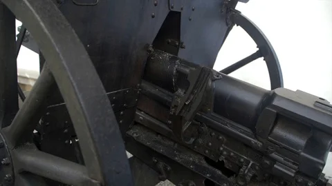 Old cannon Stock Footage