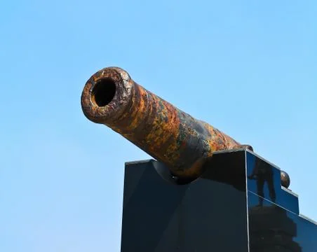 Old cannon. Stock Photos