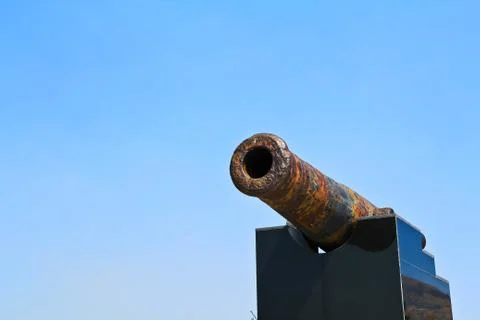 Old cannon. Stock Photos