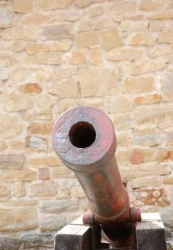 Old cannon Stock Photos