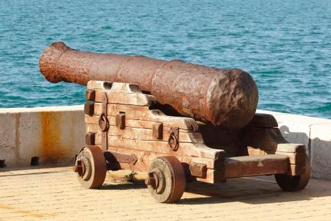Old cannon Stock Photos
