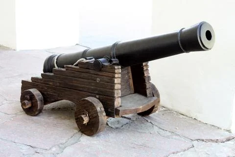 The old cannon Foto stock