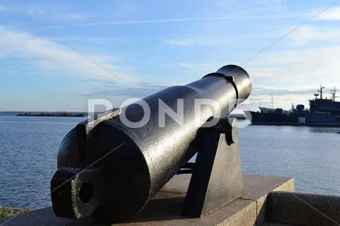 Old cannon Stock Photos