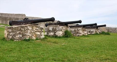 Old cannon Stock Photos