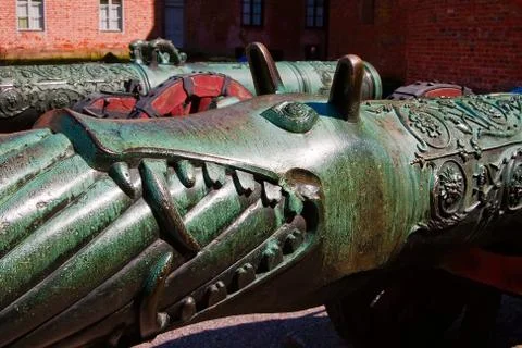 An old cannon Stock Photos