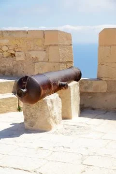 Old cannon Foto stock